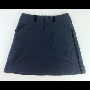 casual athletic quick dry grey navy skirt